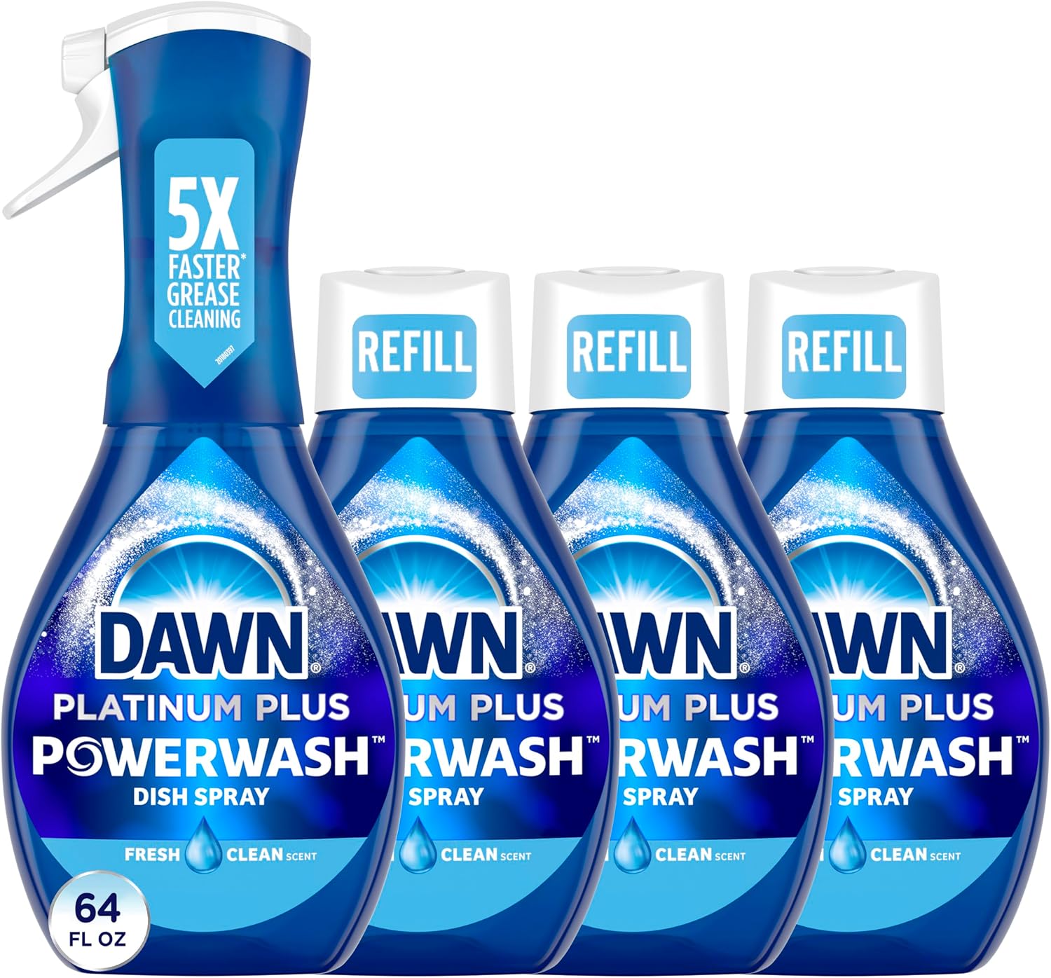 Dawn Platinum Powerwash spray bundle