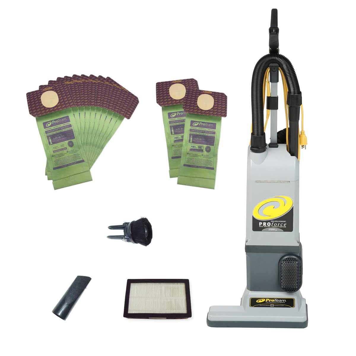 ProTeam ProForce 1500XP commercial upright vacuum